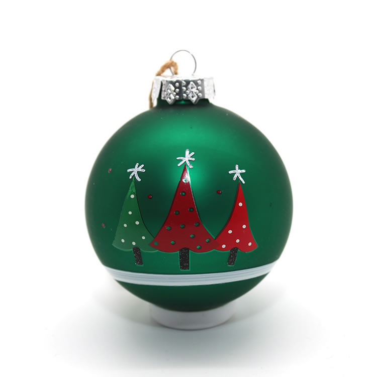 圣诞饰品玻璃球 圣诞吊饰球 圣诞装饰物品