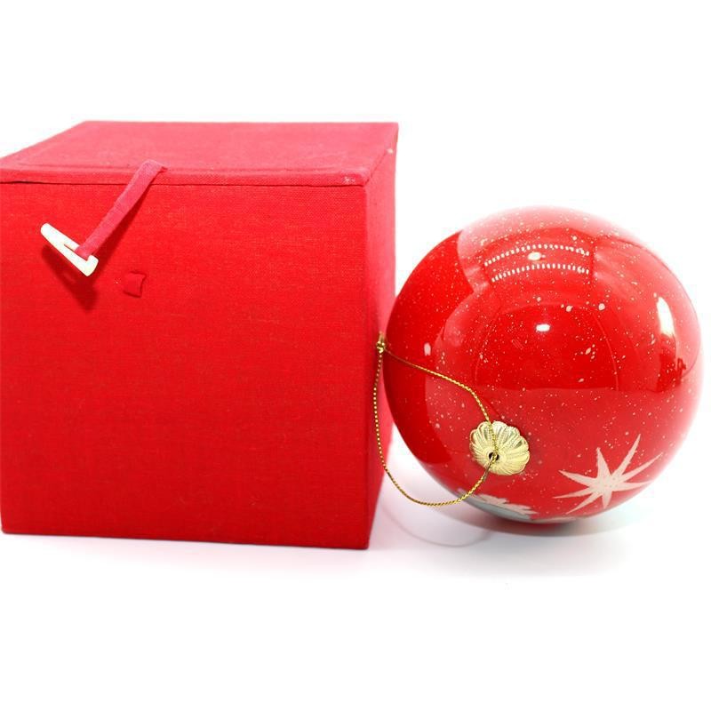 厂家供应圣诞球内画玻璃圆球  节庆用品批发